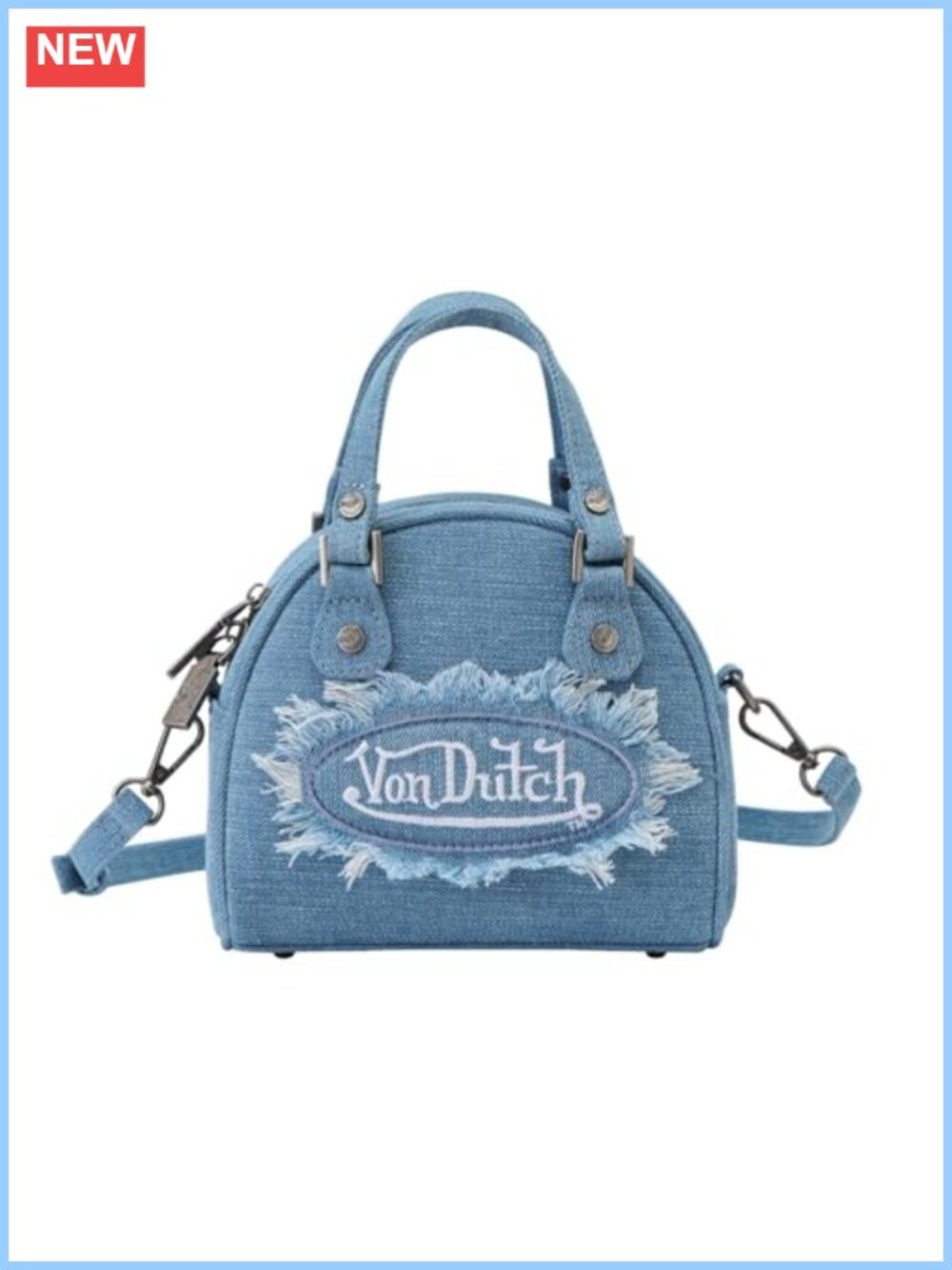 Mini Bowling Bag Crossbody Purse